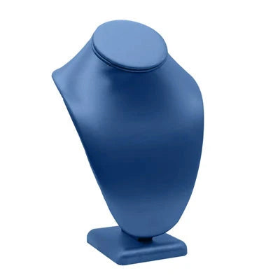 Blue Leatherette Jewelry Displays