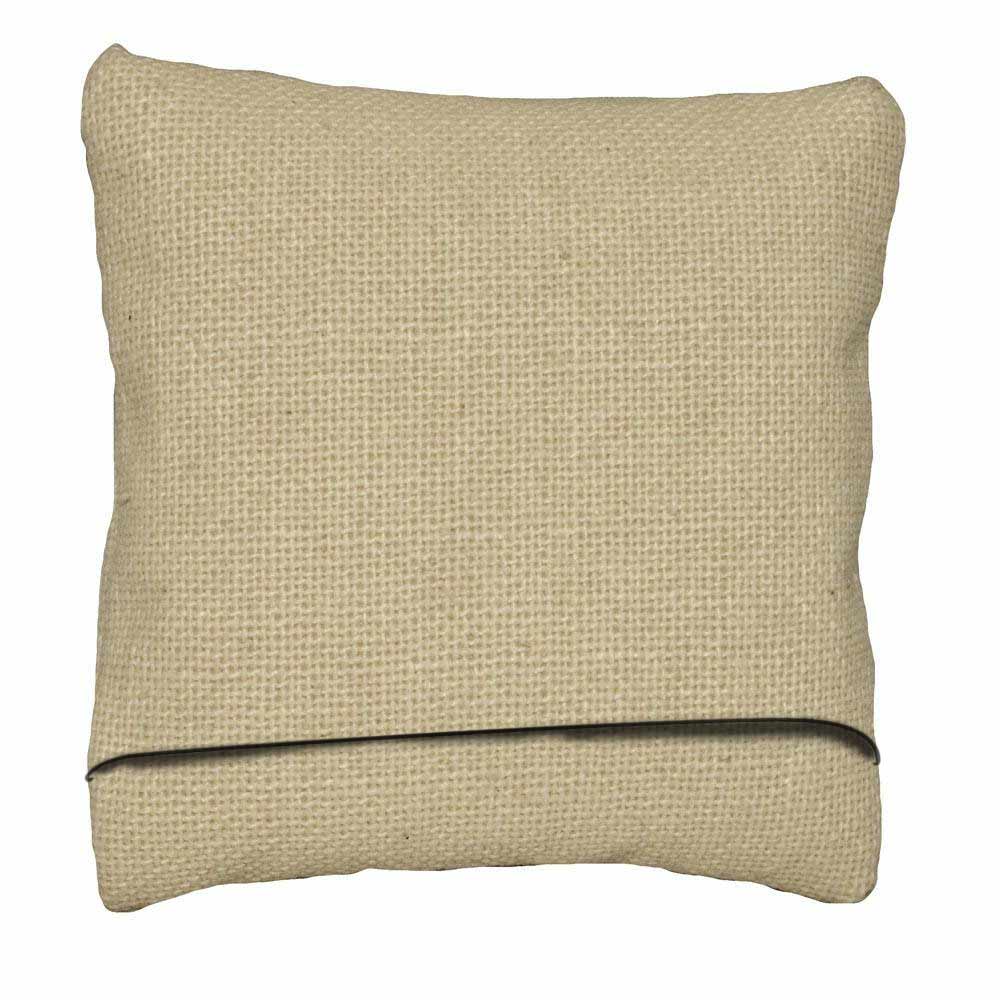 Tan Linen Jewelry Watch / Bracelet Pillow 