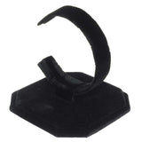 Black Velvet Watch Display Stand 
