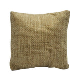 Burlap Natural Brown Jewelry Watch / Bracelet Pillow