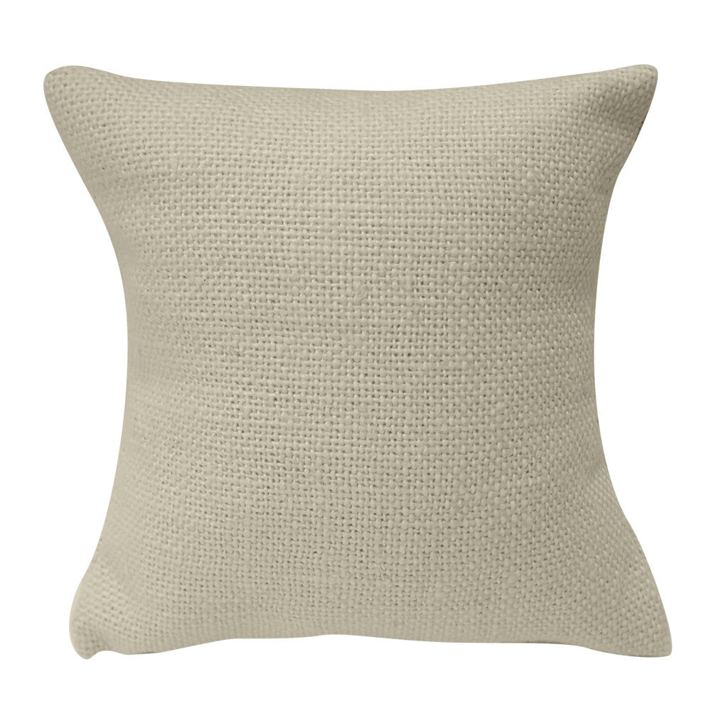 Tan Linen Jewelry Watch / Bracelet Pillow 