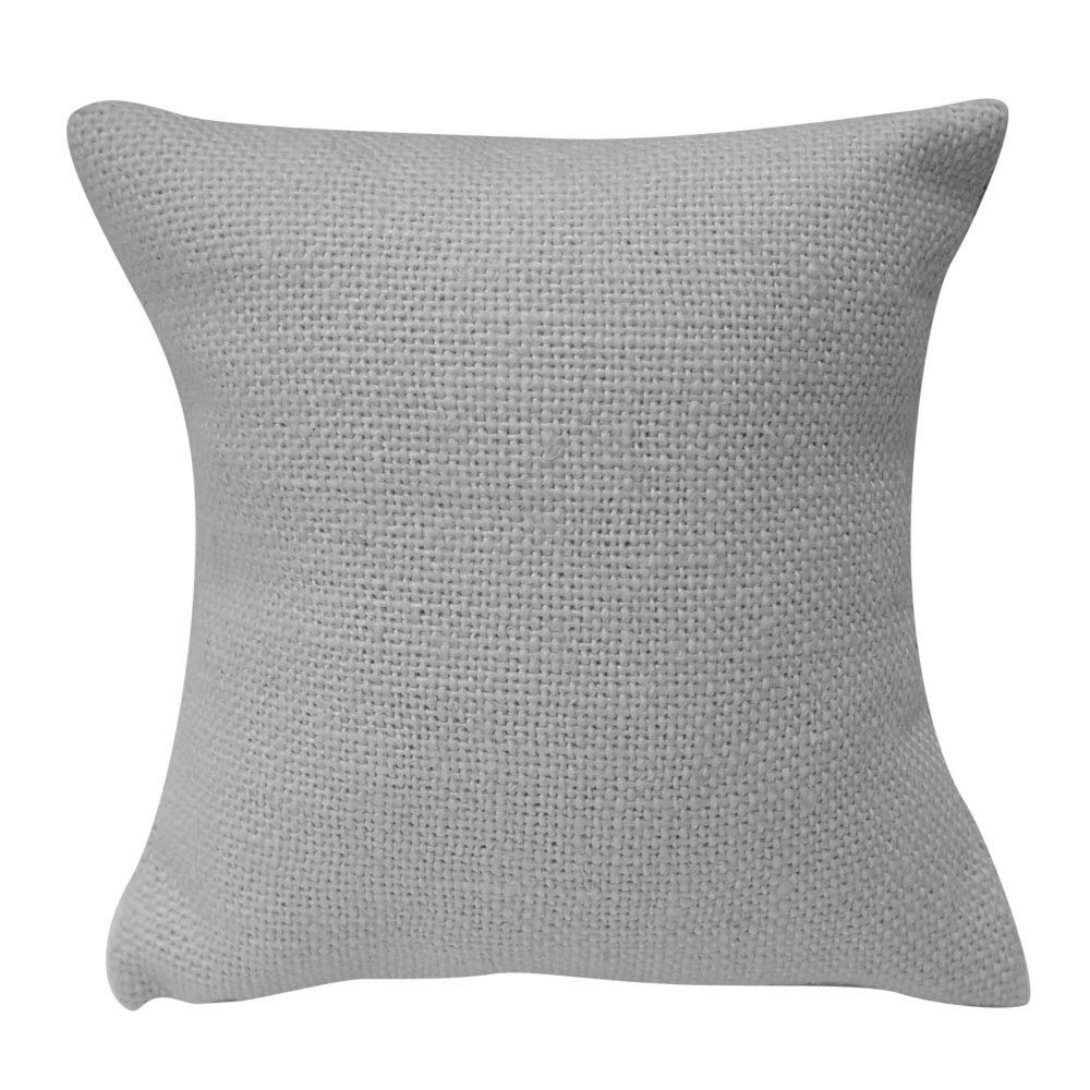 Grey Linen Jewelry Watch / Bracelet Pillow