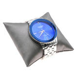 3" x 3" Steel Grey Leatherette Bracelet & Watch Pillow