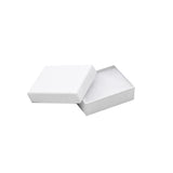 Flat White Cotton Filled Jewelry Gift Packaging Boxes #11