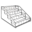 Clear Acrylic 24 Compartment 4 Tier Jewelry Bead Organizer Case