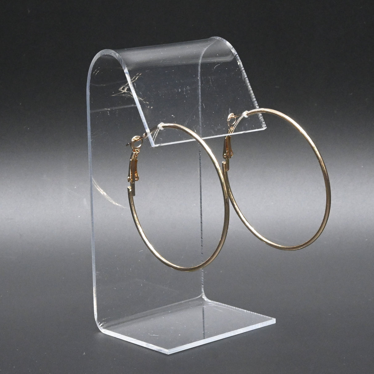3 Piece Clear Acrylic Jewelry Earring Display