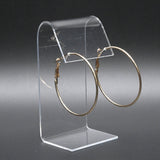 3 Piece Clear Acrylic Jewelry Earring Display
