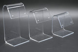 3 Piece Clear Acrylic Jewelry Earring Display