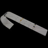 Clear Acrylic Jewelry Earring Display Ramp, Holds 5 Pairs