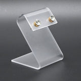 Clear Acrylic Jewelry Earring Display Stand