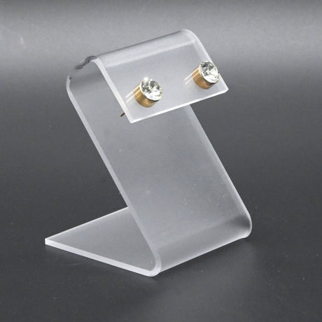 Clear Acrylic Jewelry Earring Display Stand