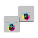  Matte Grey Earring Card  1-1/2" x 1-1/2"
