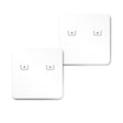 Matte White Earring Card 1-1/2" x 1-1/2"