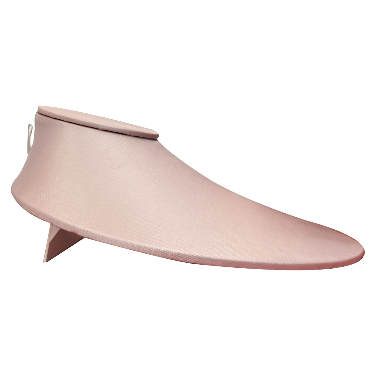 Pink Champagne Leatherette Necklace Display Stand - Low Profile 3.5" Tall