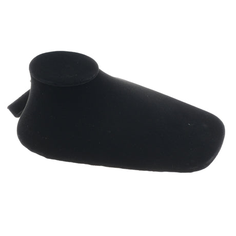 Black Velvet Slat Wall Jewelry Necklace Bust