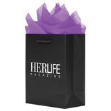 Premium Black Paper Eurototes -Cub 8"x4"10"