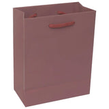 Premium Burgundy Paper Eurototes - 8&quot; x 4&quot; x 10&quot;