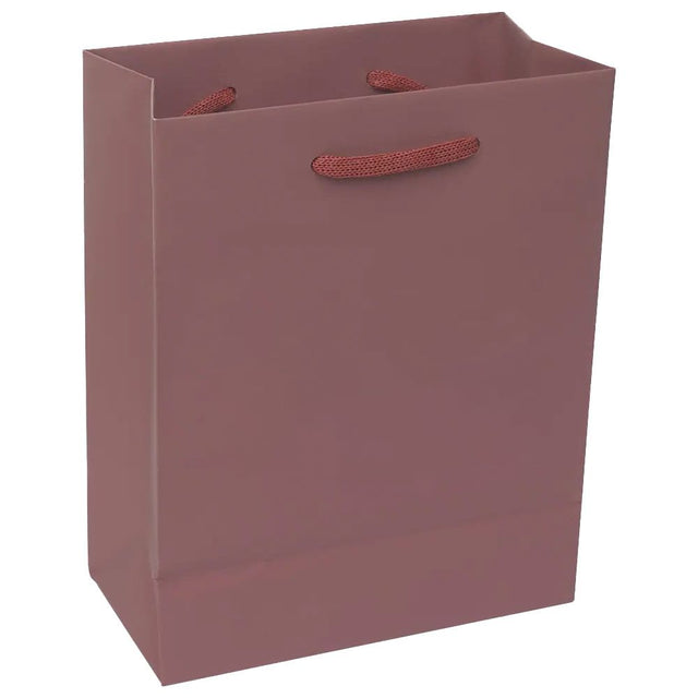 Premium Burgundy Paper Eurototes - 8&quot; x 4&quot; x 10&quot;