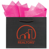 Premium Black Paper Eurototes - Medium 13"x5"x10"