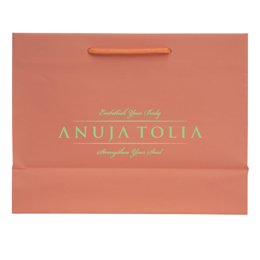 Premium  Orange Paper Eurototes - Medium 13"x5"x10"