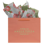 Premium  Orange Paper Eurototes - Medium 13"x5"x10"