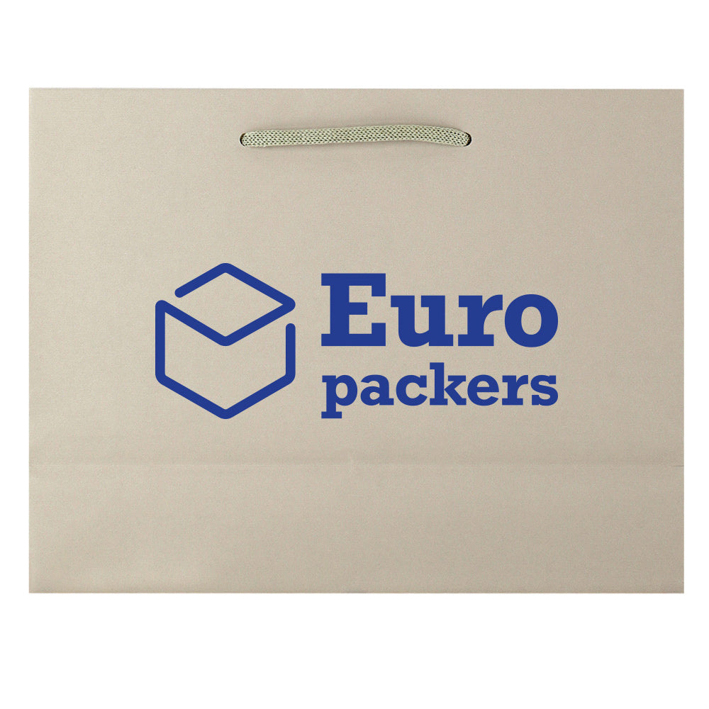 Premium Light Grey Paper Eurototes - Medium 13"x5"x10"