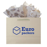 Premium Light Grey Paper Eurototes - Medium 13"x5"x10"