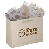 Premium Light Grey Paper Eurototes - Medium 13"x5"x10"