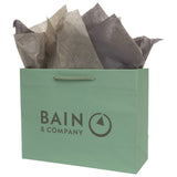 Premium Green Paper Eurototes - Medium 13"x5"x10"