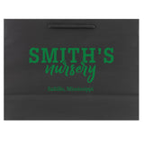 Premium Black Paper Eurototes -Vogue 16"x6"x12"
