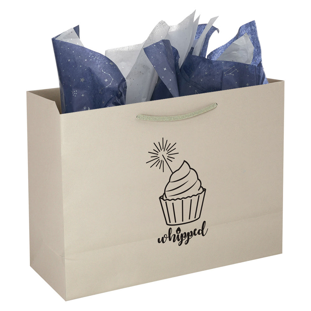 Premium Light Grey Paper Eurototes -Vogue 16"x6"x12"