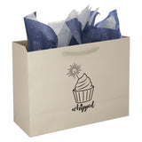 Premium Light Grey Paper Eurototes -Vogue 16"x6"x12"