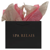 Premium Black Laminate Matte Paper Eurotote Shopping Bags - 9" x 3.5" x 7"