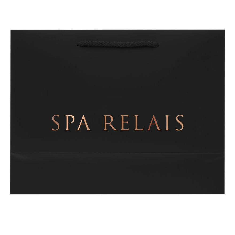Premium Matte Black Eurotote Shopping Bags -Medium 13"x5"x10"