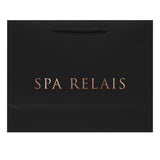 Premium Matte Black Eurotote Shopping Bags -Medium 13"x5"x10"