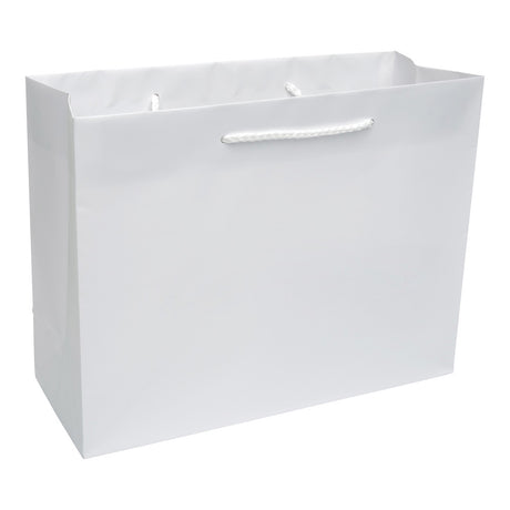 Premium Matte White Paper Eurototes - 20" x 6" x 16"