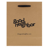 Premium Natural Kraft Eurotote Shopping Bags -Cub 8"x4"10"