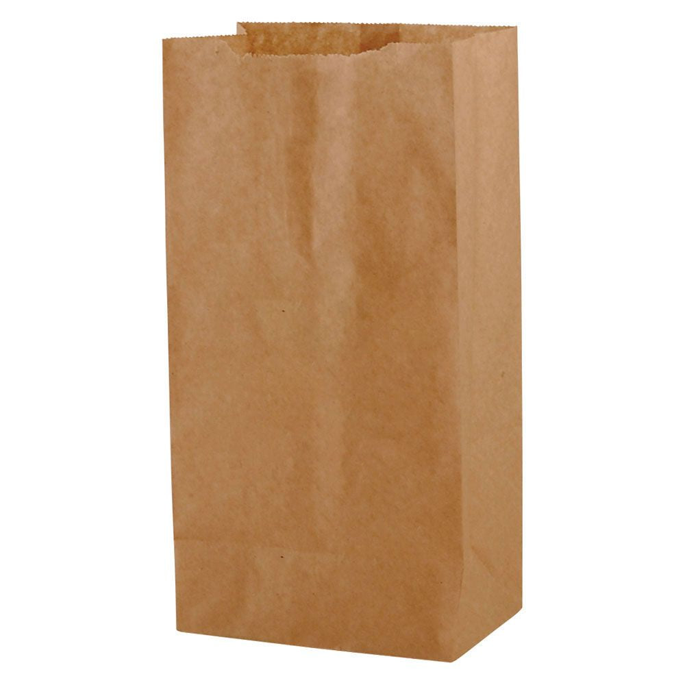 SOS Kraft Paper Bag  5 "x 3.125" x 9.75"