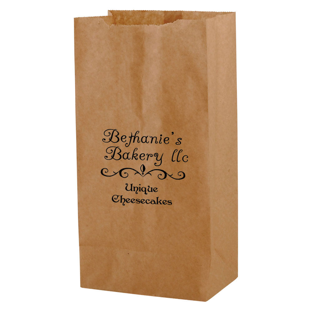 SOS Kraft Paper Bag  5 "x 3.125" x 9.75"