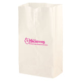 SOS White Paper Bag  5 "x 3.125" x 9.75"