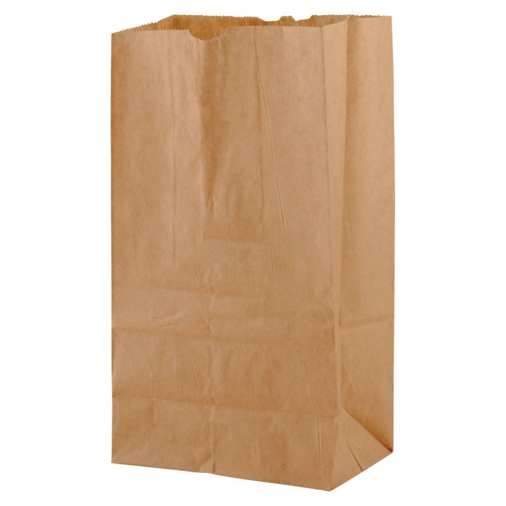 SOS Kraft Paper Bag  6 "x 3.625" x 11"