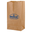 SOS Kraft Paper Bag  6 "x 3.625" x 11"