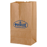 SOS Kraft Paper Bag  6 "x 3.625" x 11"