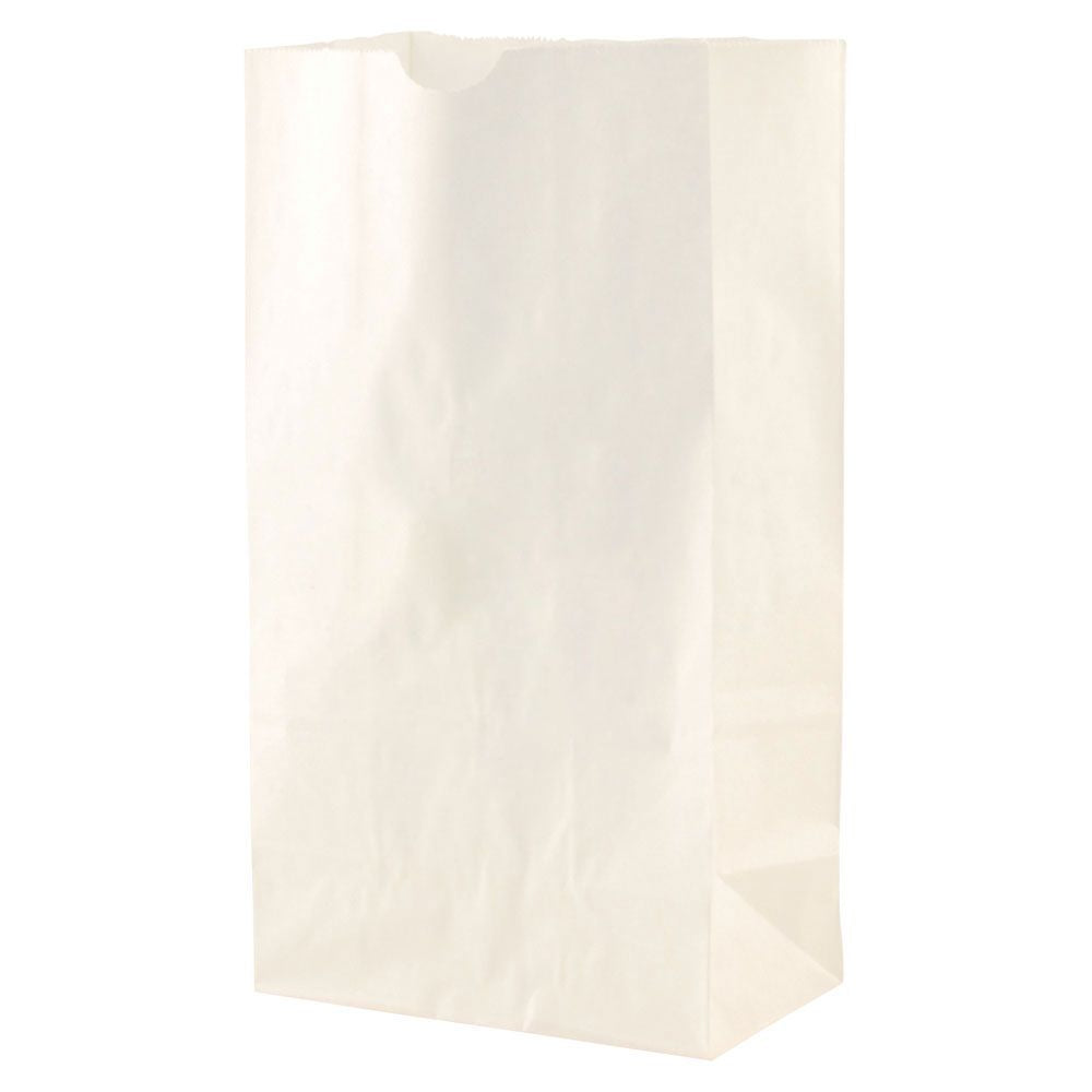 SOS White Paper Bag  6 "x 3.625" x 11"