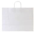 Large White Kraft Gift Shopping Bags