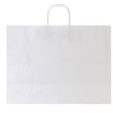 Large White Kraft Gift Shopping Bags