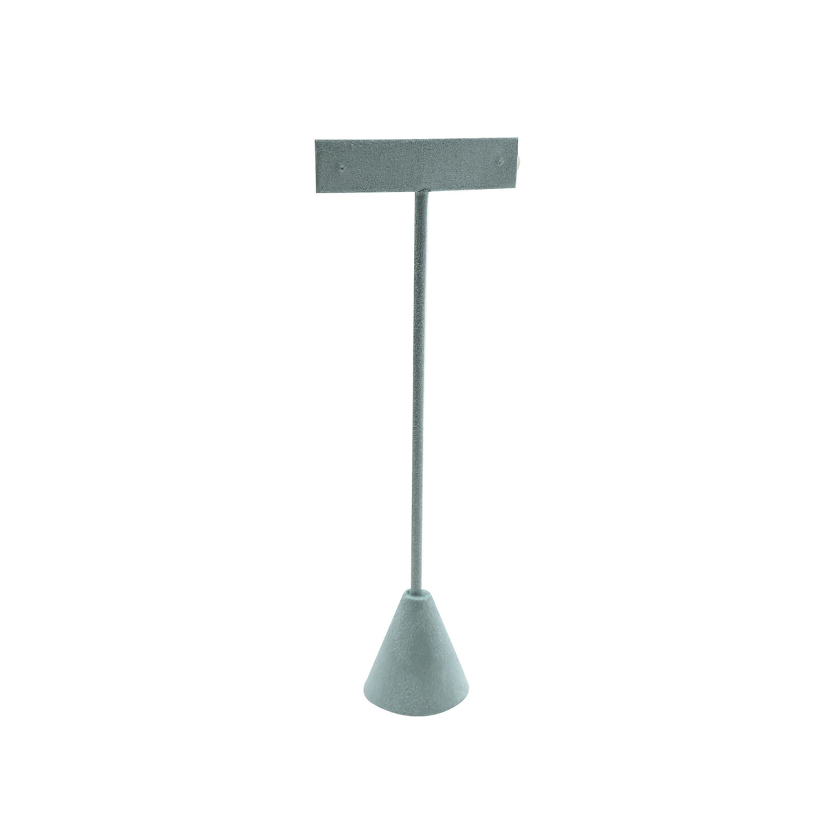Blue Suede Earring T-Stand Display - 5-3/4" Tall