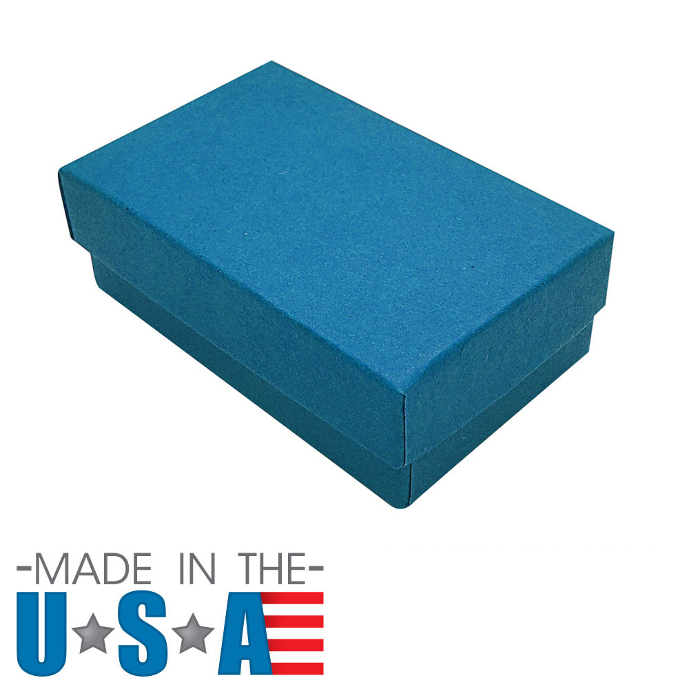 Premium Cobalt Blue Cotton Filled Jewelry Gift Boxes #21