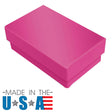 Hot Pink Cotton Filled Jewelry Gift Boxes #21