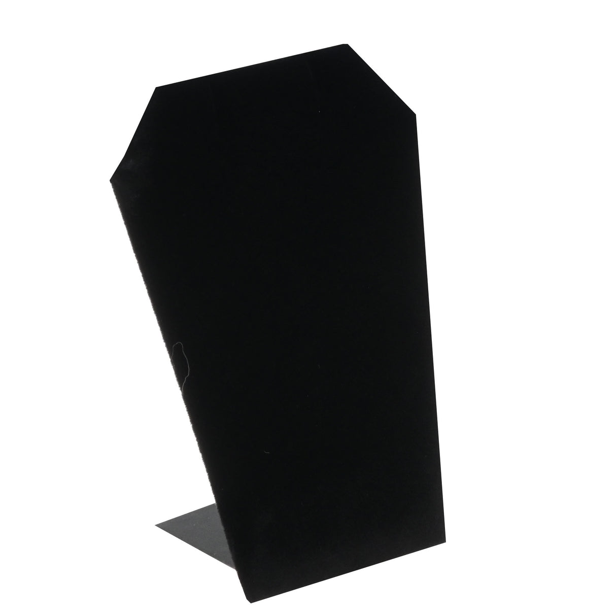Black Velvet Jewelry Earring / Pendant Display Stand - 3-1/4" Tall